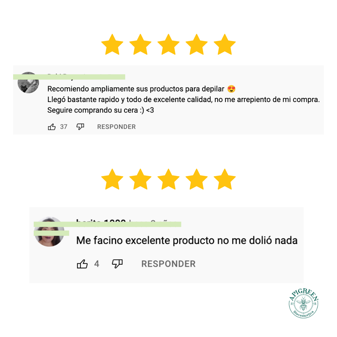 Kit de Depilación con Agua de Rosas y Talco