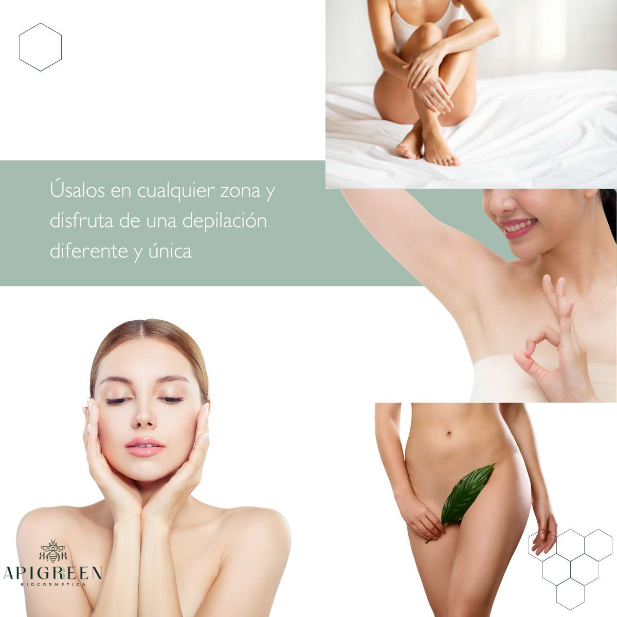 Leche de pepino post depilatoria Apigreen 125g