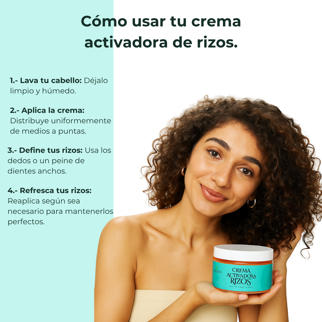 Crema para Rizos Naturales | Definición, Hidratación y Movimiento