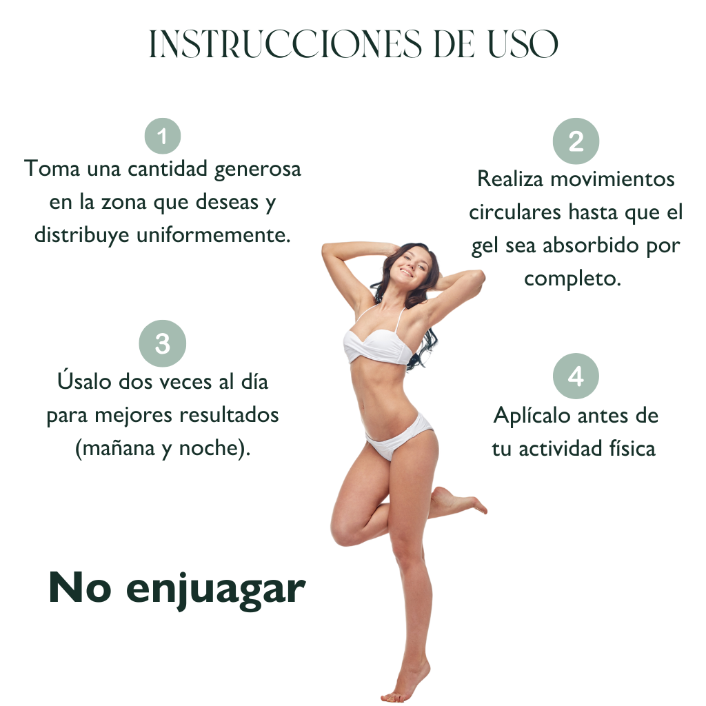 REDU-GEL "Reductor corporal natural con algas marinas y extractos"