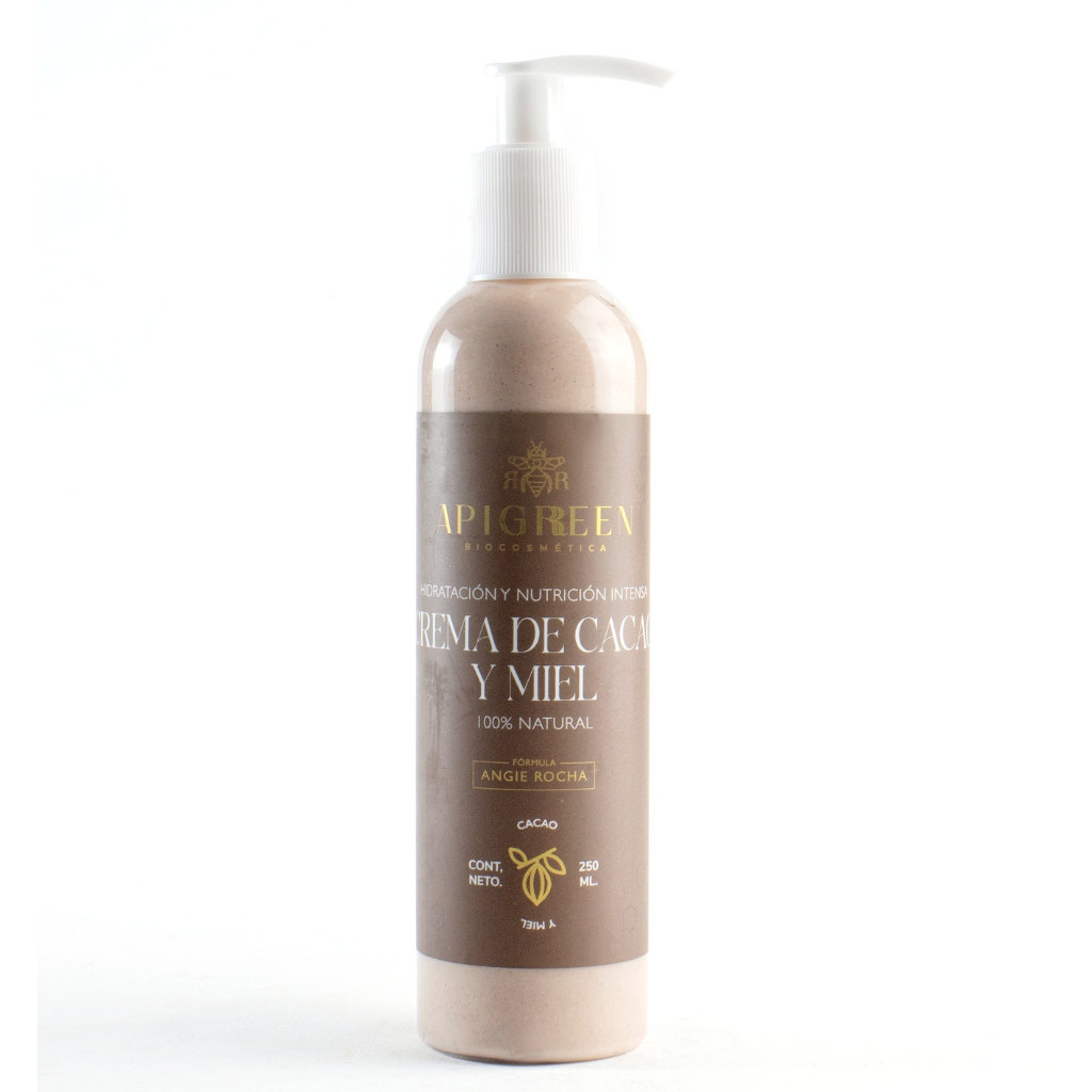 Crema Corporal de Cacao y Miel para una Piel Suave y Libre de Estrías