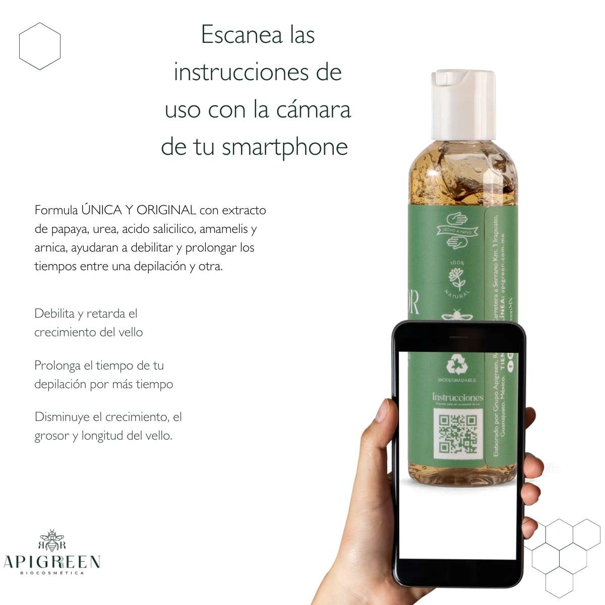 Gel Inhibidor de Vello