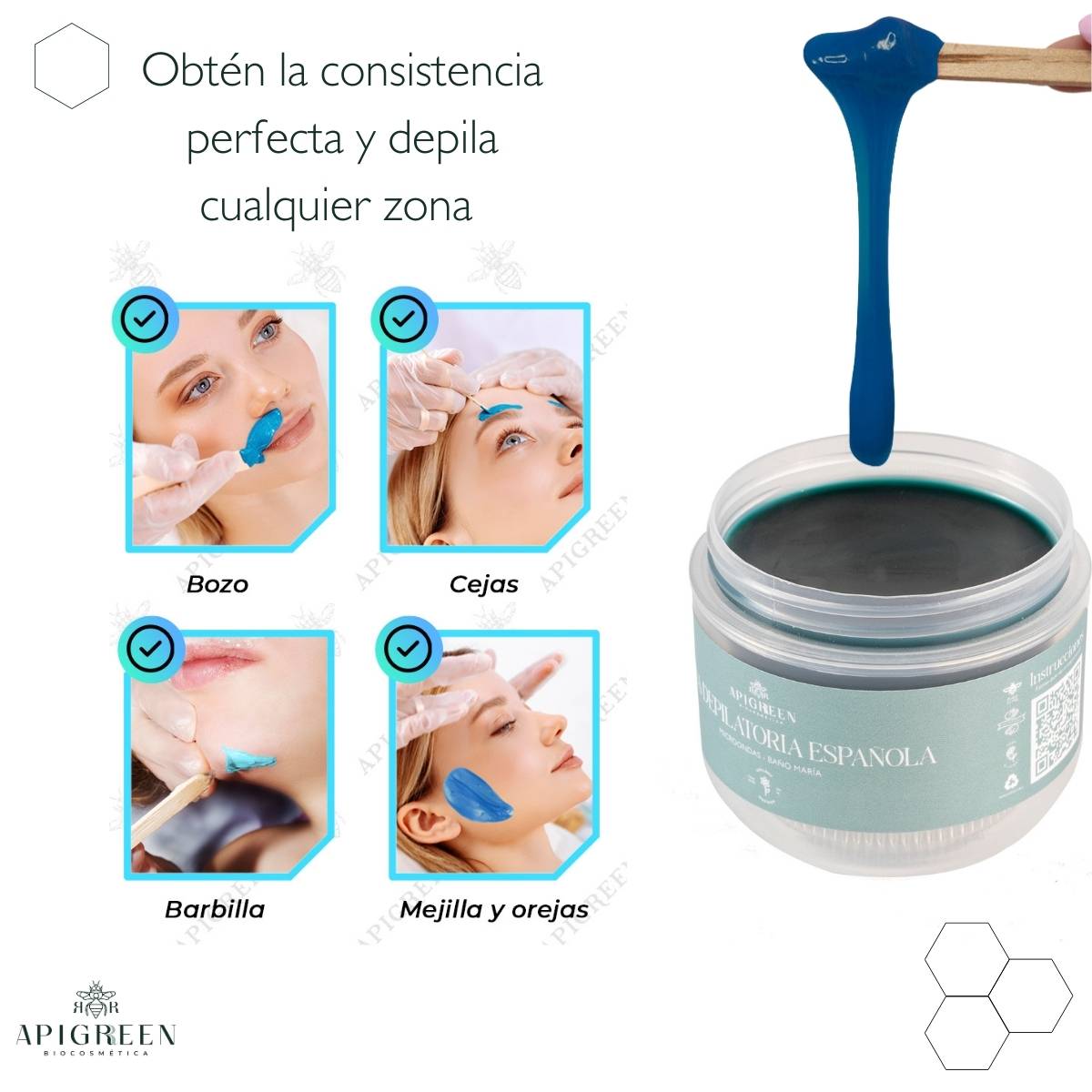 Cera Española para rostro 120g