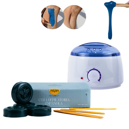 Kit fundidor básico de depilación