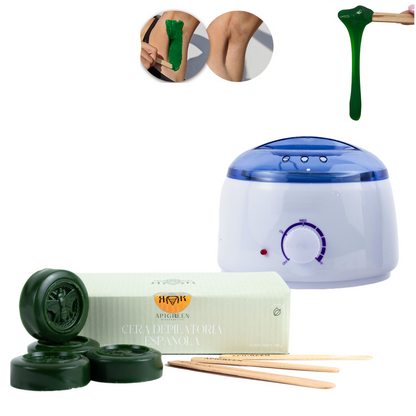 Kit fundidor básico de depilación