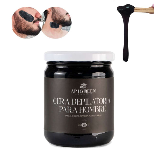 Cera española para hombre, vello muy grueso 400g