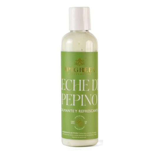 Leche de pepino post depilatoria Apigreen 125g