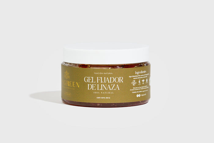 Gel de Linaza Natural | Fijación Suave y Nutritiva