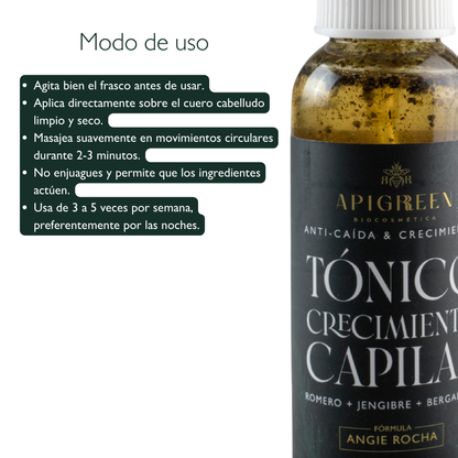 Tónico crecimiento capilar 60ml
