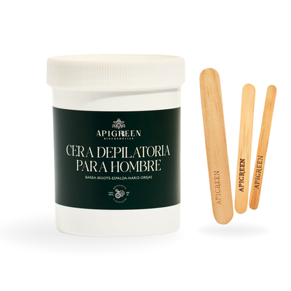 Cera española para hombre, vello muy grueso 400g