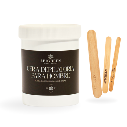 Cera española para hombre, vello muy grueso 400g