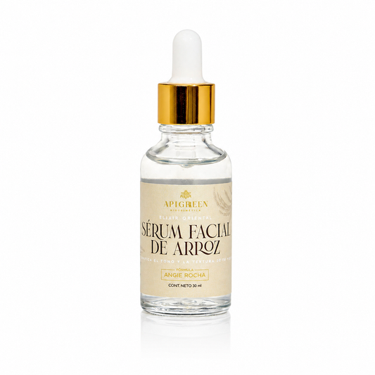 Sérum Facial de Arroz – Ilumina, calma y unifica tu piel naturalmente