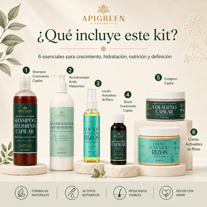 Kit Completo para Rizos Definidos