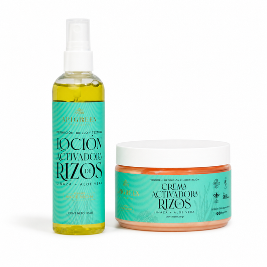 Kit Rizos Naturales Método Curly | Hidratación, Definición y Anti Frizz