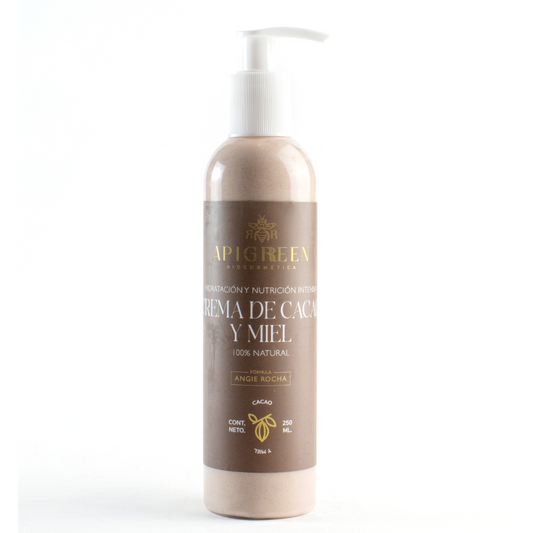 Crema Corporal de Cacao y Miel para una Piel Suave y Libre de Estrías