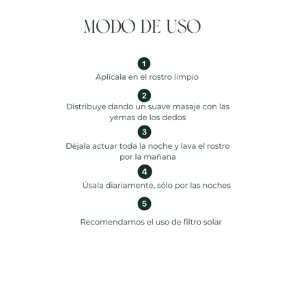 Crema facial aclarante con ácido kojico para una piel uniforme y luminosa