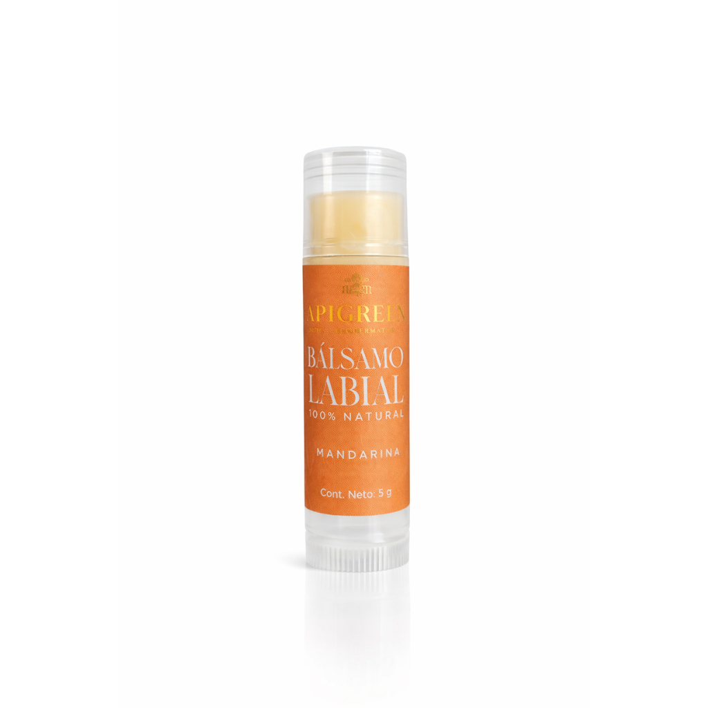 Bálsamo Labial Natural con Cera de Abeja, Karité y Vitamina E | Apigreen